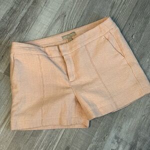 Banana Republic Light Peach Textured Shorts